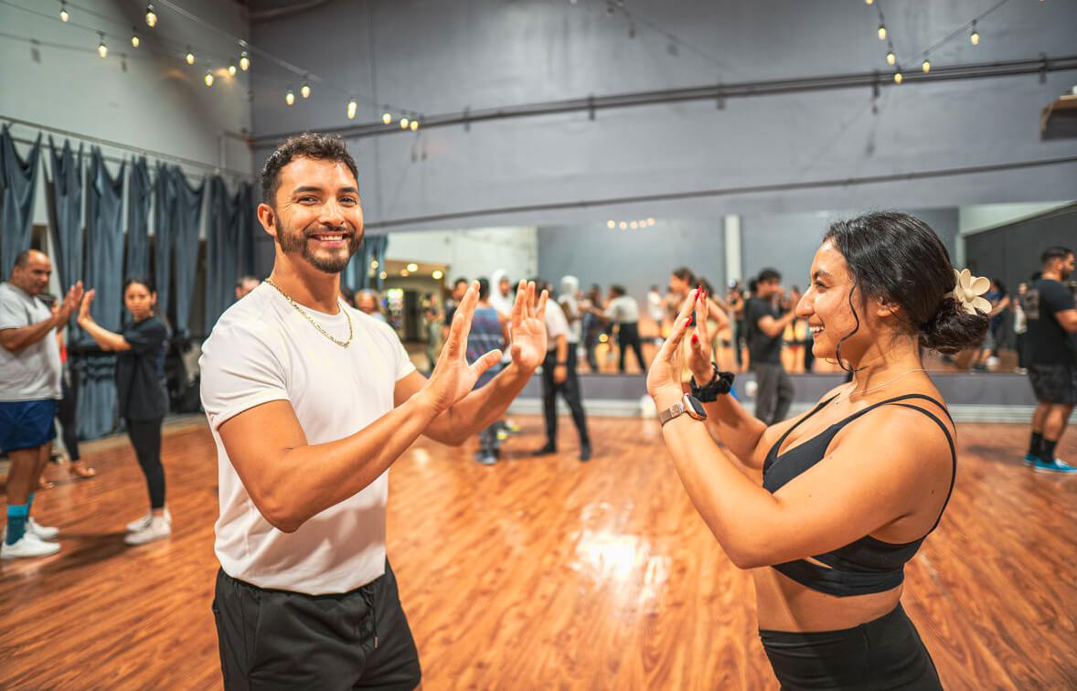 Corporate gala bachata performance